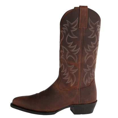 Funki Findz | Boots | Men's Patterned Pull On Cowboy Boots
