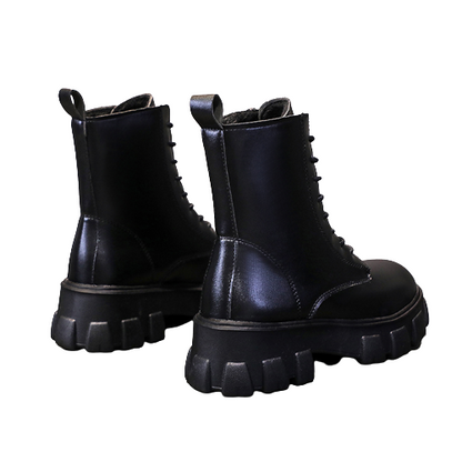 Funki Findz | Boots | Women's Lace-up Chunky Combat Boots