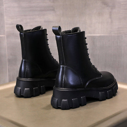 Funki Findz | Boots | Women's Lace-up Chunky Combat Boots