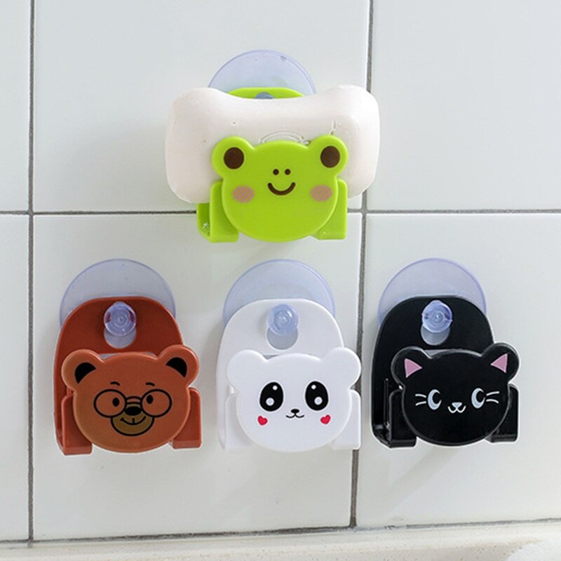 Funki Findz | Sink Caddies | Cute Cartoon Cat Sponge Holder Set