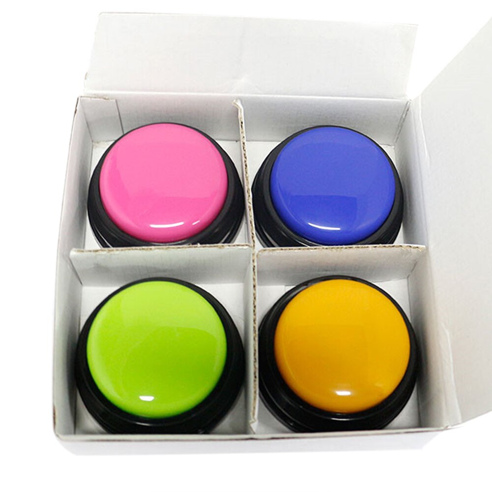 Funki Findz | Pet Toys | Recordable Button Learning Aid for Kids, Pets