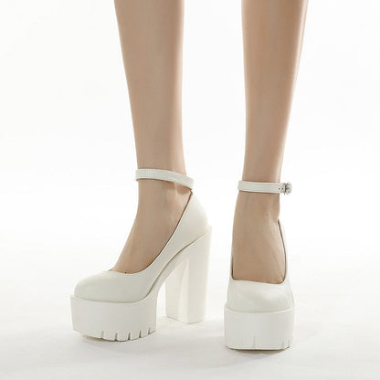 Funki Findz | Shoes | Women's Sexy High Chunky Heel Platforms