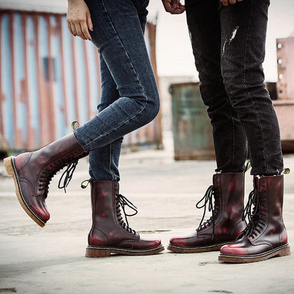 Funki Findz | Boots | Men's Gothic Punk High-Top Combat Boots