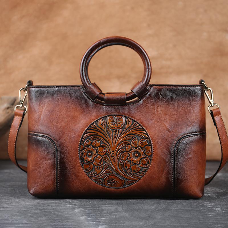 Funki Findz | Bags | Handbags | Women's Embossed Retro Bags