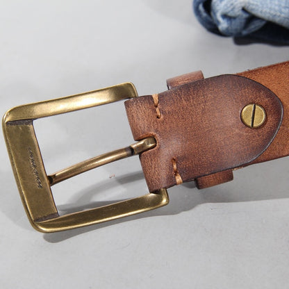 Funki Findz | Belts | Men's Vintage Handmade Rustic Leather Belt