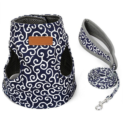 Funki Findz | Pet Harnesses | Cat Harness Walking Lead Vest Set