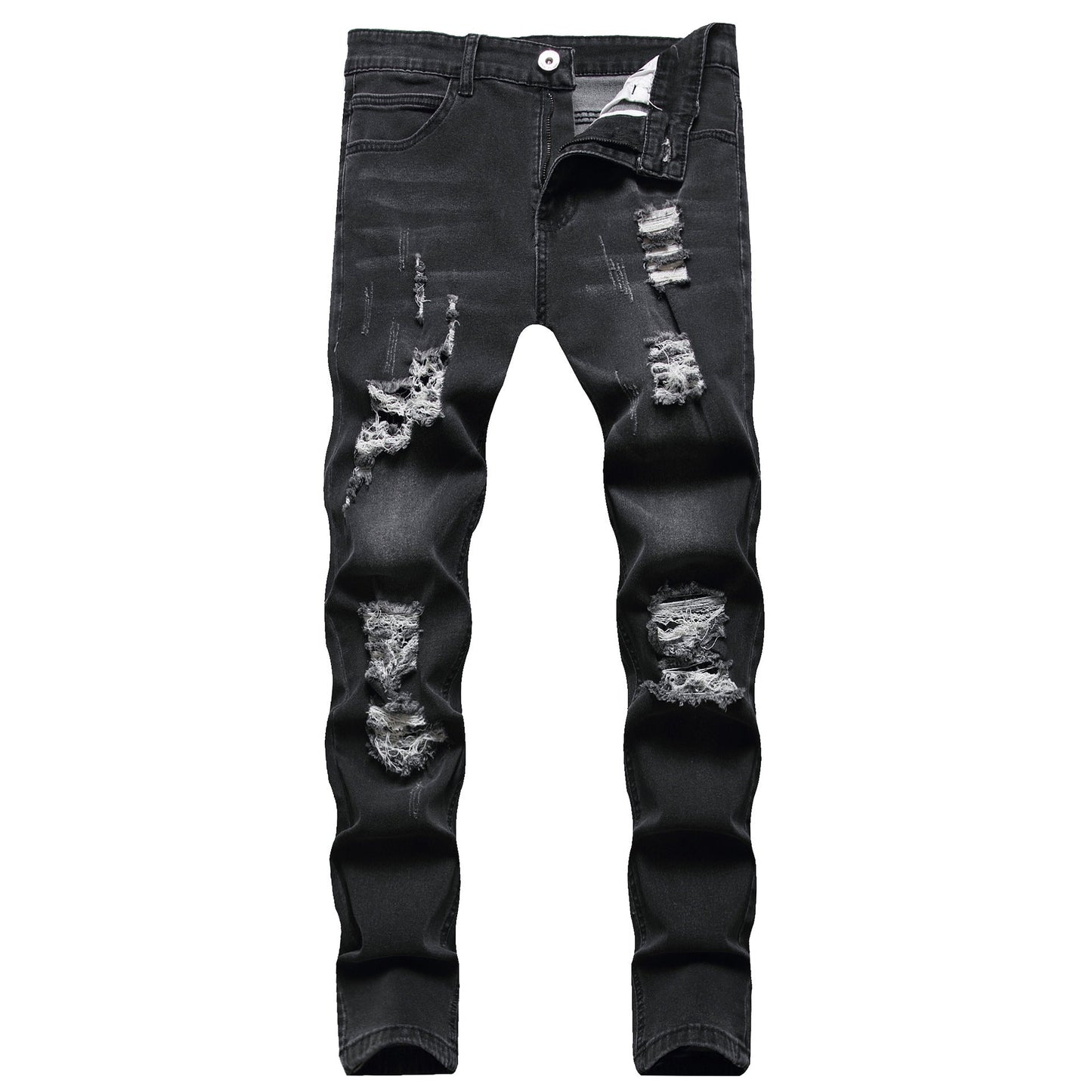 Funki Findz | Pants | Men's Ripped Distressed Skinny Jeans