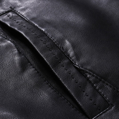 Funki Findz | Jackets | Men's Faux Leather Slim Fit Jacket