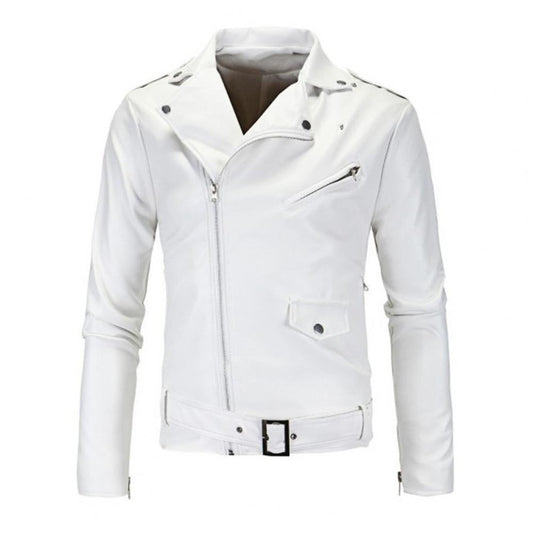 Funki Findz | Jackets | Men's Women's PU Leather Biker Jacket