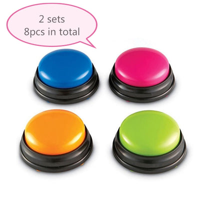 Funki Findz | Pet Toys | Recordable Button Learning Aid for Kids, Pets