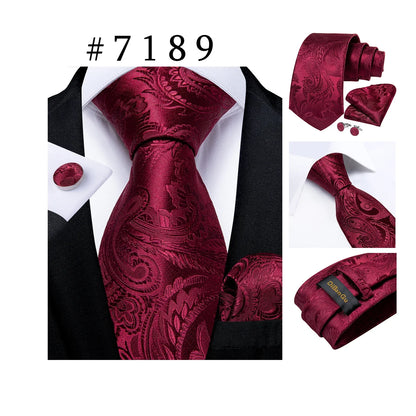 Funki Findz | Neck Ties | Men's Luxury 3Pcs Formal Tie Sets