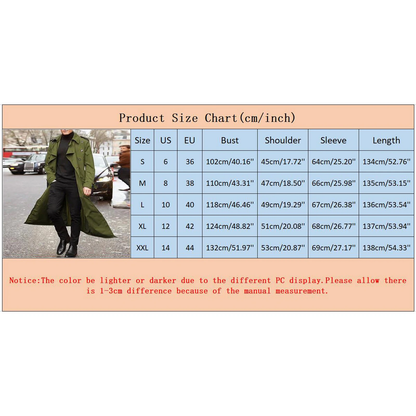Funki Findz | Jackets | Men's Long Windbreak | Trench Coat