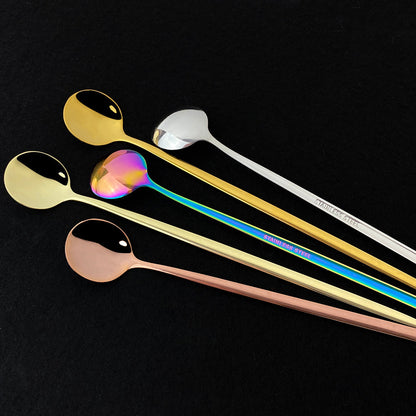 Funki Findz | Spoons | Stainless Steel Long Handled Spoons 6Pc