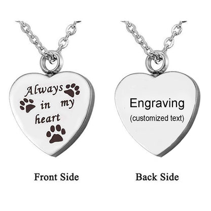 Funki Findz | Cremation Urn Necklaces | Always In My Heart Urn