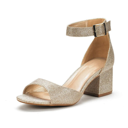 Funki Findz | Shoes | Women's Shimmery Gold Silver Sandals