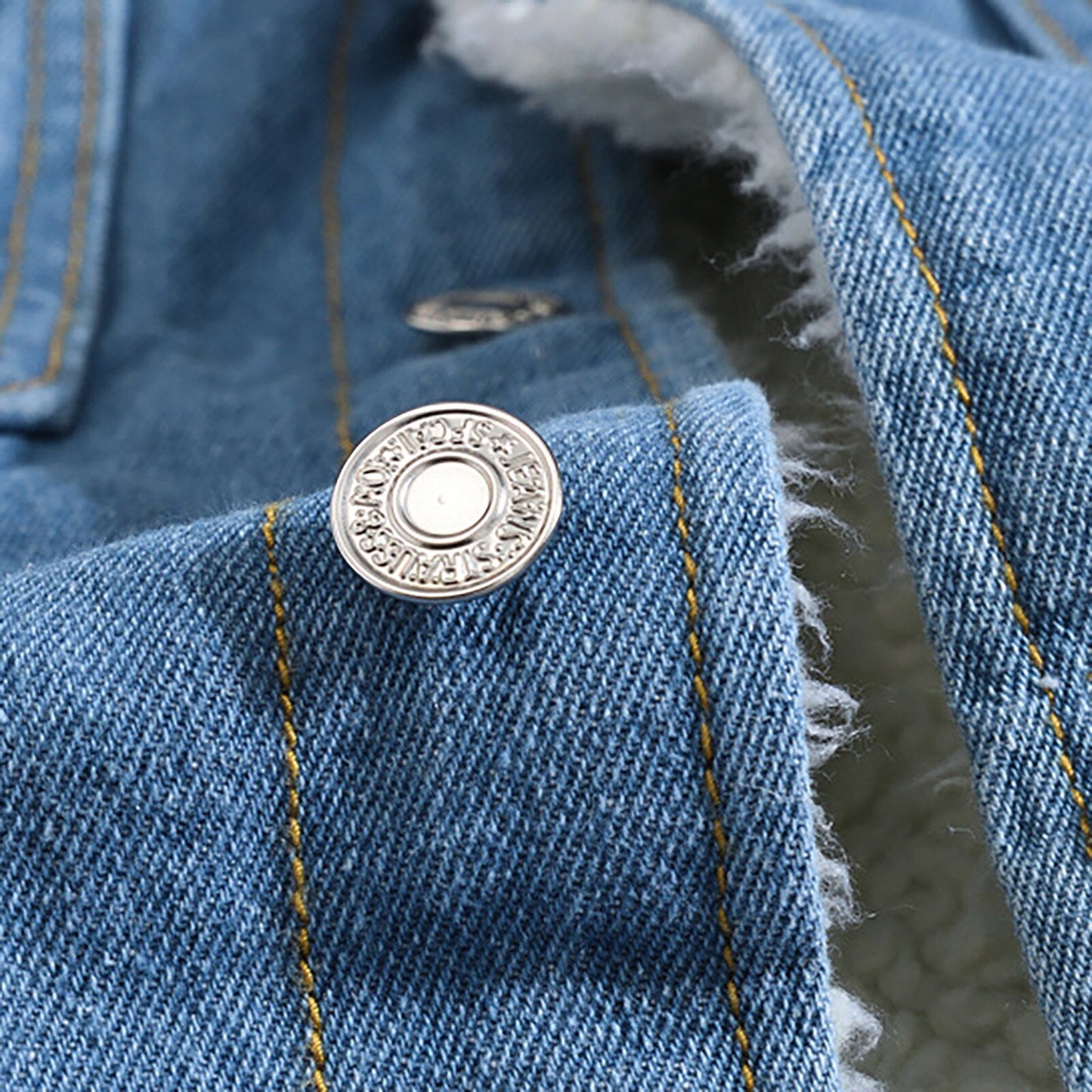 Funki Findz | Jackets | Men's Warm Denim and Sherpa Jackets