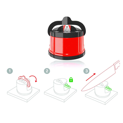 Funki Findz | Knife Sharpeners | Tungsten Suction Knife Sharpen