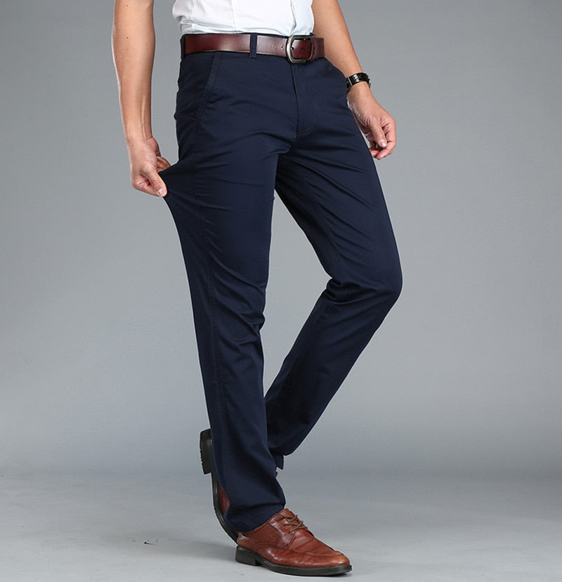 Funki Findz | Pants | Men's Trousers Straight Leg Business Pants