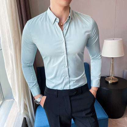 Funki Findz | Shirts | Men's Slim Fit British Style Dress Shirt 7XL