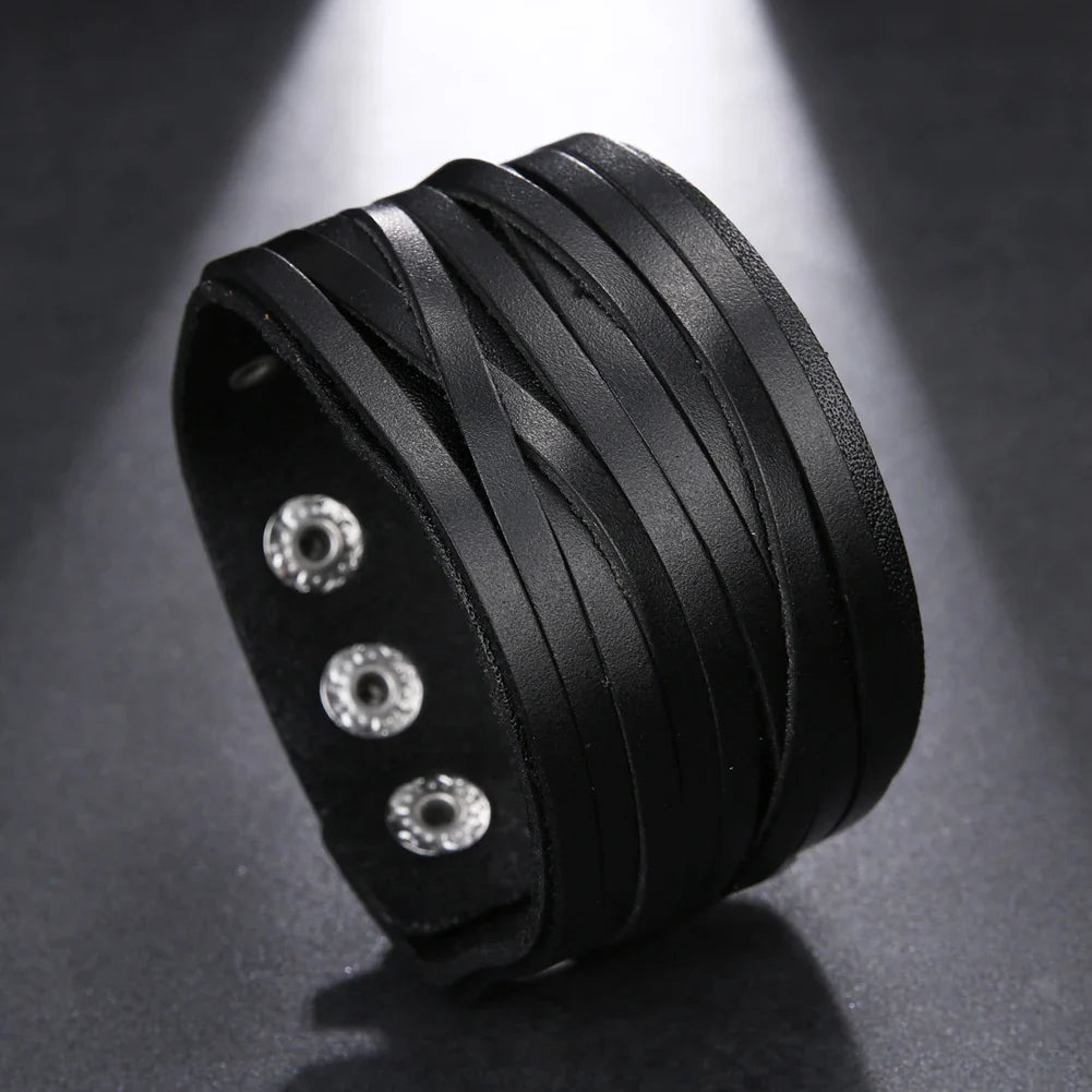 Funki Findz | Bracelets | Men's Mulit Layer Cosplay Wrist Band