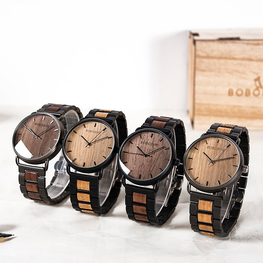 Funki Findz | Watches | Men's Wood Quartz Wristwatch | Gift