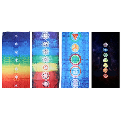 Funki Findz | Wall Hangings | Rainbow Chakra Yoga Mat