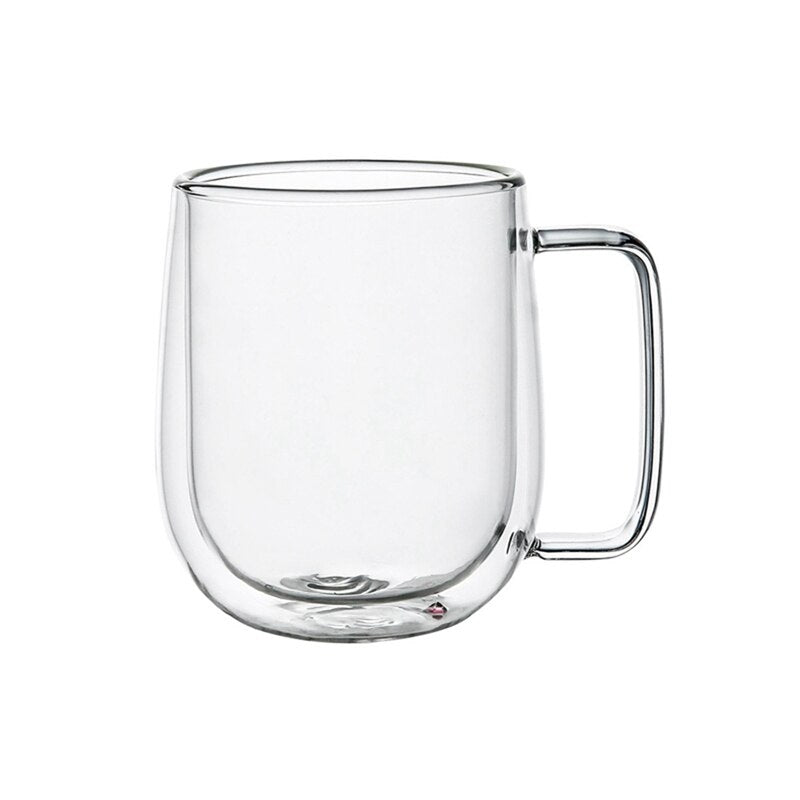Funki Findz | Mugs | Double Wall Glass Mug | Coffee Cup