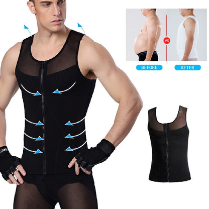Funki Findz | Shapewear | Men's Slimming Compression Undershirt