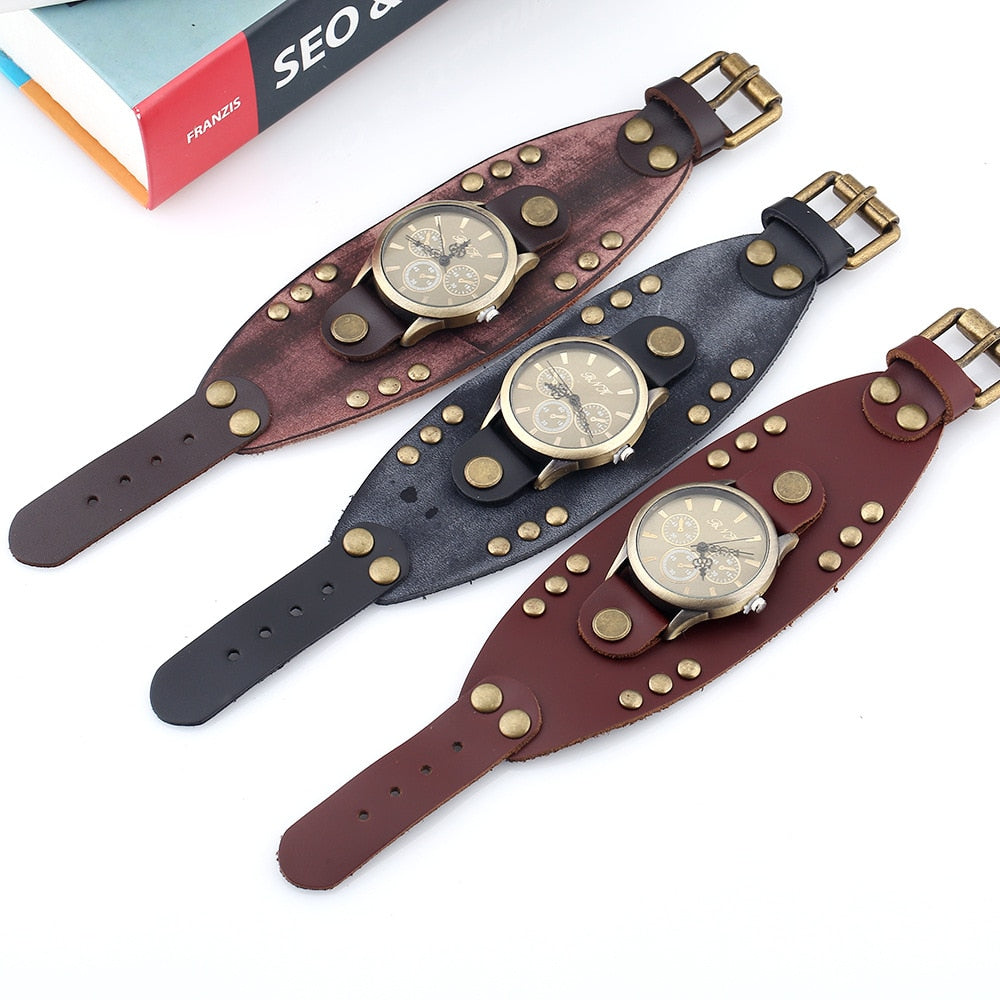 Funki Findz | Watches | Men's Women's Wide Band Punk Watch