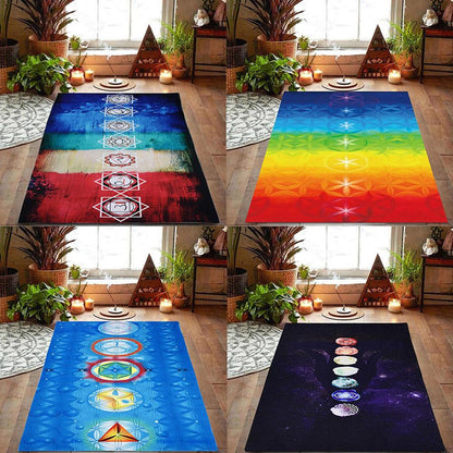 Funki Findz | Wall Hangings | Rainbow Chakra Yoga Mat