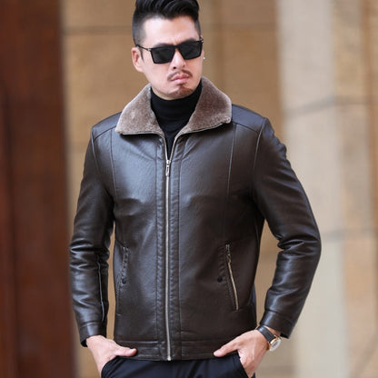 Funki Findz | Jackets | Men's Leather Luxury Sheepskin Jacket