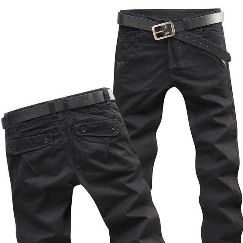 Funki Findz | Pants | Men's Slim Fit Cargo Pant Mid-Waist Jeans