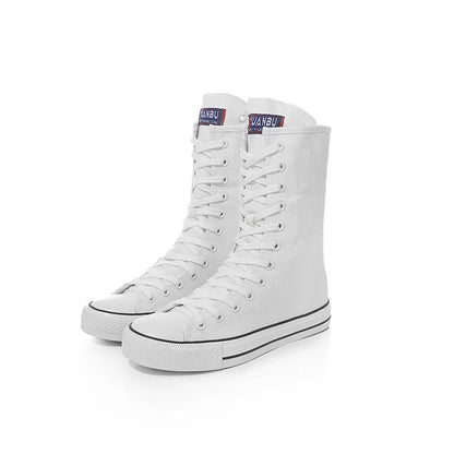 Funki Findz | Boots | Women's Men's Canvas Mid-Calf Sneakers