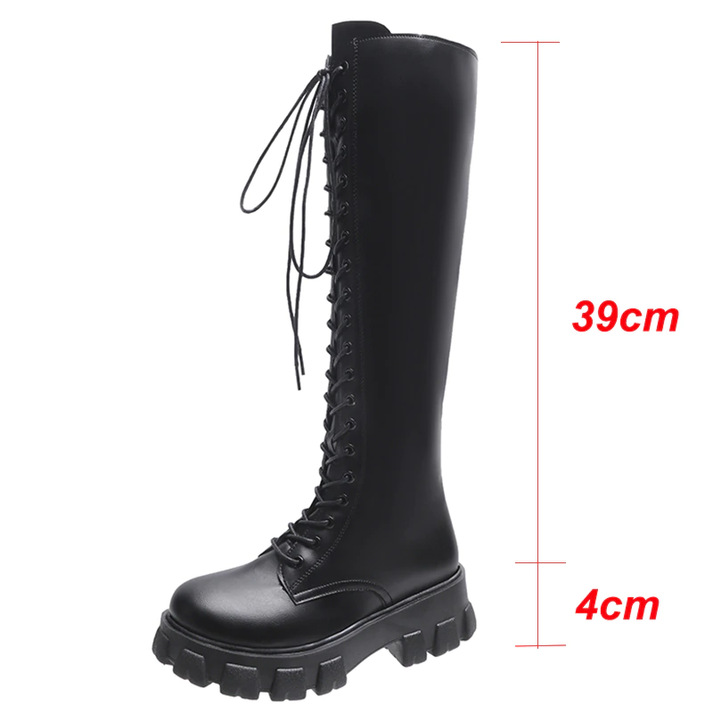 Funki Findz | Boots | Women's Knee High Platform Knights Boots