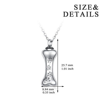 Funki Findz | Cremation Urn Necklaces | Heart Paw Pendant