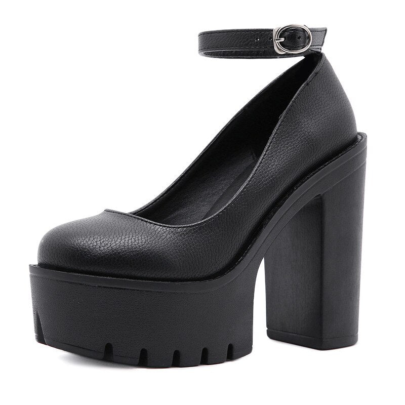 Funki Findz | Shoes | Women's Sexy High Chunky Heel Platforms