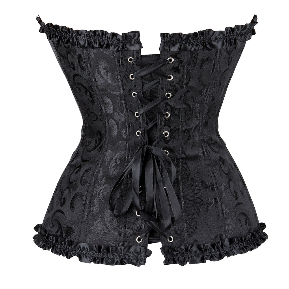 Funki Findz | Dresses | Women's Black Victorian Corset Dress