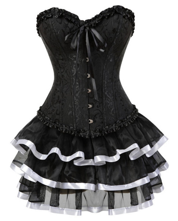 Funki Findz | Dresses | Women's Pretty Tutu Bustier Corset Sets