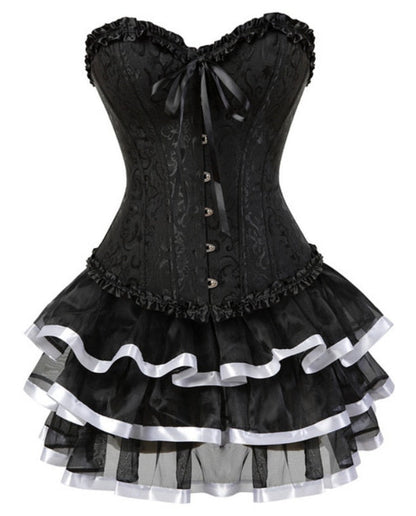 Funki Findz | Dresses | Women's Pretty Tutu Bustier Corset Sets