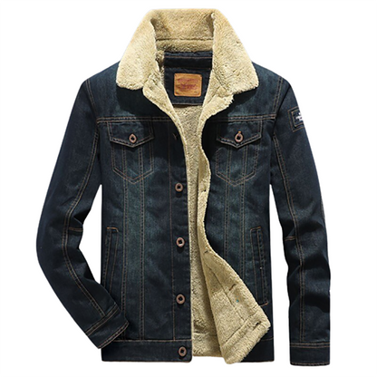 Funki Findz | Jackets | Men's Fleece Denim Trucker Jackets