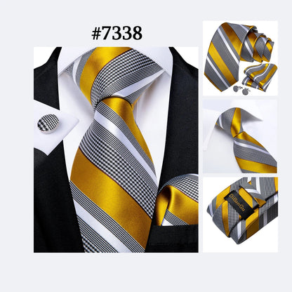 Funki Findz | Neckties | Men's 3Pcs Paisley Wedding Tie Sets