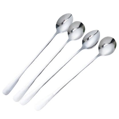 Funki Findz | Spoons | Stainless Steel Long Coffee Spoons 6Pcs