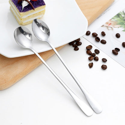 Funki Findz | Spoons | Stainless Steel Long Coffee Spoons 6Pcs