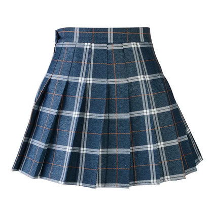 Funki Findz | Skirts | Women's Harajuku Preppy Plaid Mini Skirts