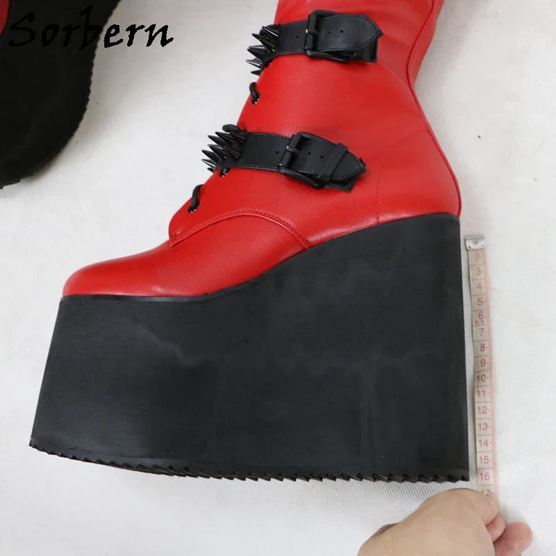 Funki Findz | Boots | Women's Super High Custom Platform Boot