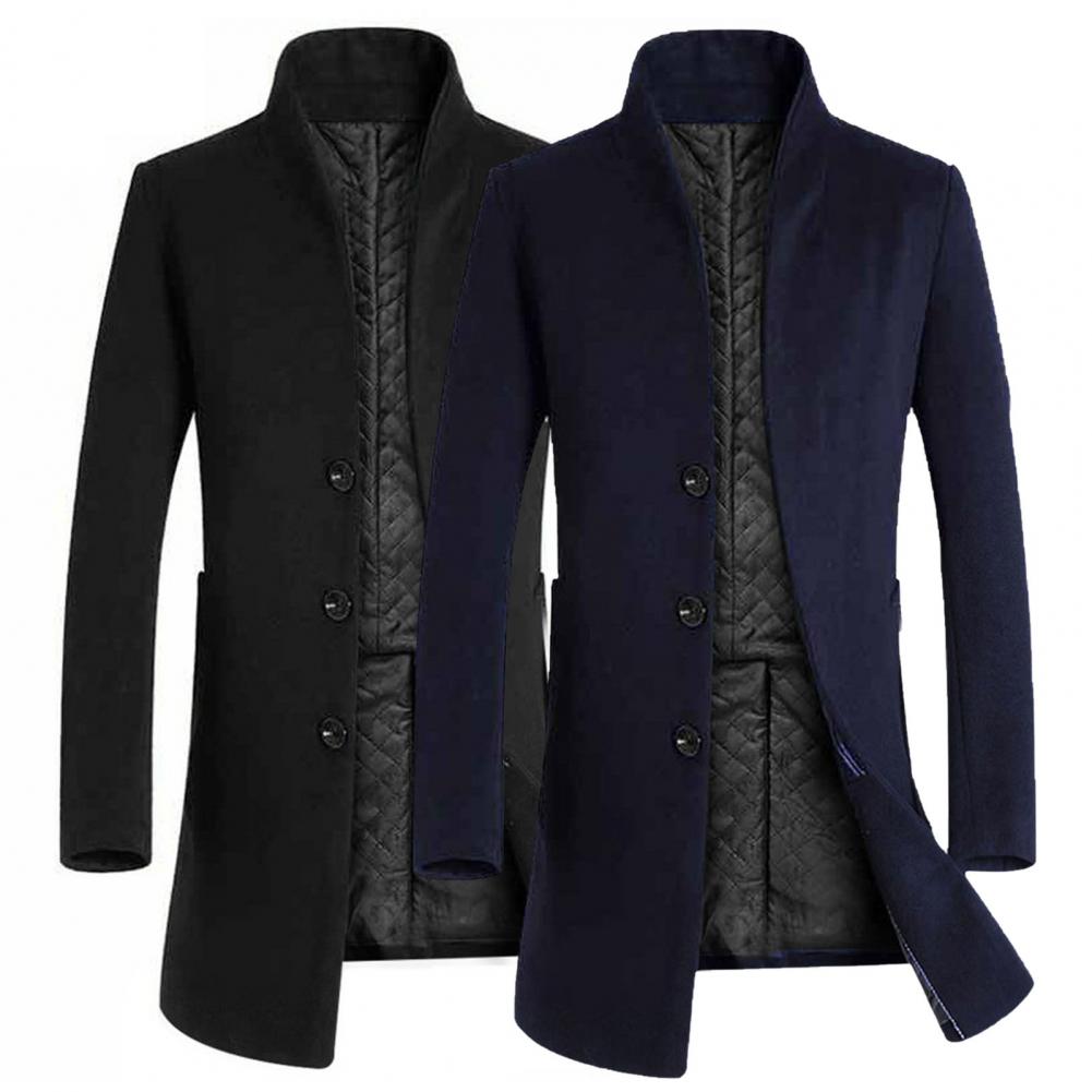 Funki Findz | Jackets | Men's Winter Wool Blend Slim Fit Jacket