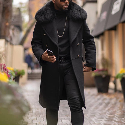 Funki Findz | Jackets | Men's Winter Faux Fur Woolen Coats
