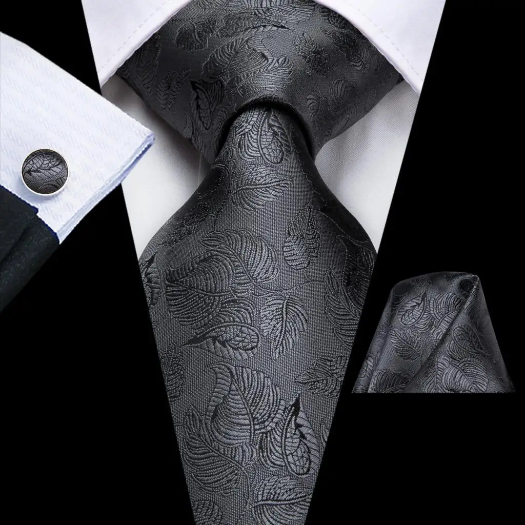 Funki Findz | Neckties | Men's 100% Silk Luxury 3Pcs Tie Sets