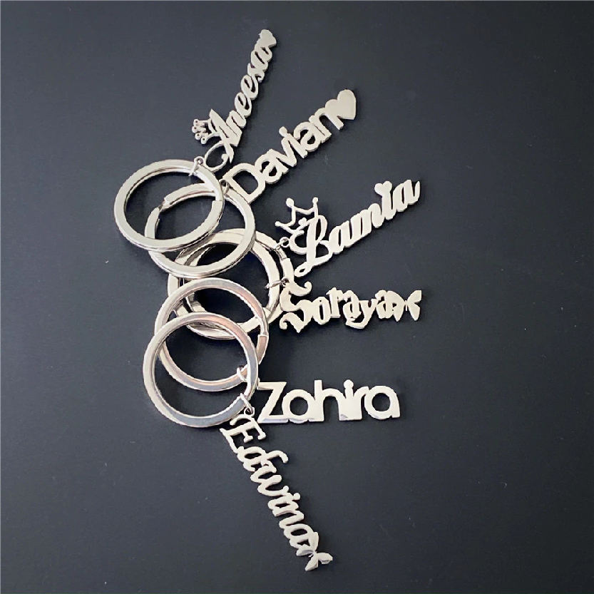 Funki Findz | Keychains | Personalized Custom Name Keyrings