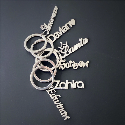 Funki Findz | Keychains | Personalized Custom Name Keyrings